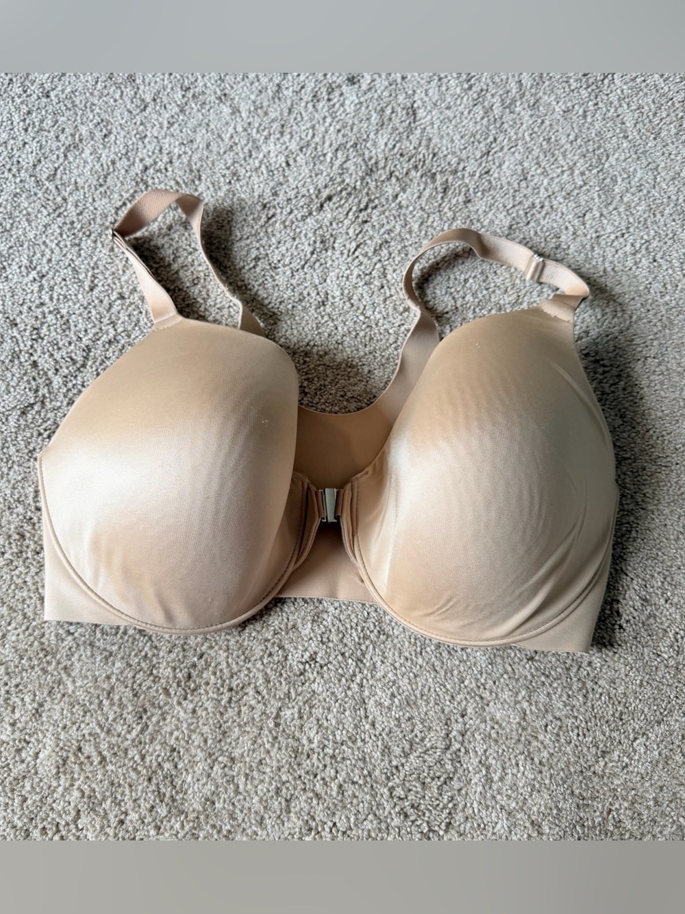Soma Nude Front-Close T-Shirt Bra - Smooth Everyday Support